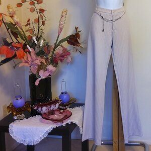 NWT Women's High Waisted Classic Fit Straight Leg Suit Pant Trousers Size 12 L